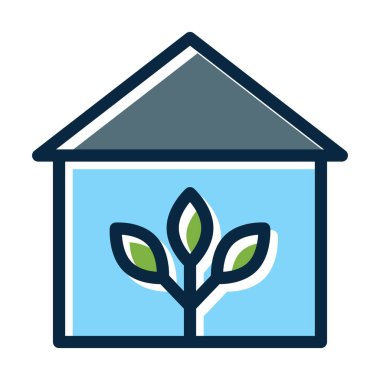 Sera Vektör Kalın Çizgisi Kişisel ve Ticari Kullanım İçin Koyu Renk Simgeleri Dolduruldu