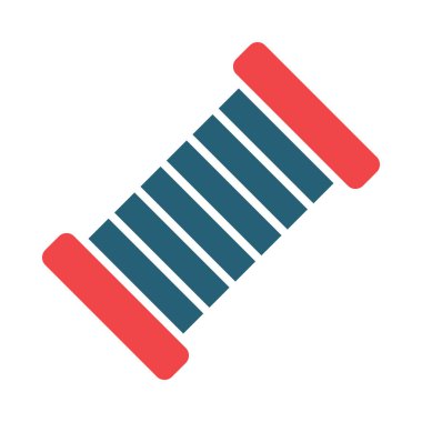 Kişisel ve ticari kullanım için İp Vektörü Sembolü İki Renk Simgesi