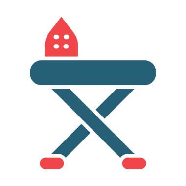 Kişisel ve ticari kullanım için Demir Tahta Vektör Sembolü İki Renk Simgesi