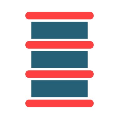 Varil Vektörü Sembolü Kişisel ve Ticari Kullanım İçin İki Renk Simgesi