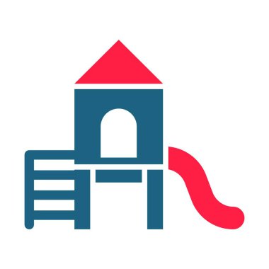 Kişisel ve ticari kullanım için Kaydırma Vektörü Kabartma İki Renk Simgesi