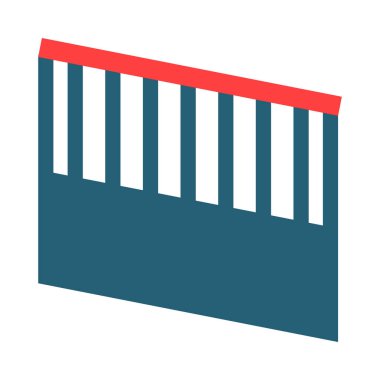 Kişisel ve ticari kullanım için Rampa Vektörü Sembolü İki Renk Simgesi