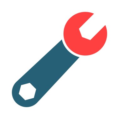 Kişisel ve ticari kullanım için Anahtar Vektörü Kabartma İki Renk Simgesi