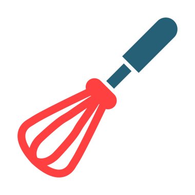 Kişisel ve ticari kullanım için çırpma Vektörü Sembolü İki Renk Simgesi