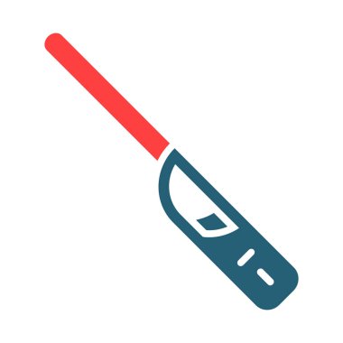 Kişisel ve ticari kullanım için Soba Çakmak Vektör Sembolü İki Renk Simgesi