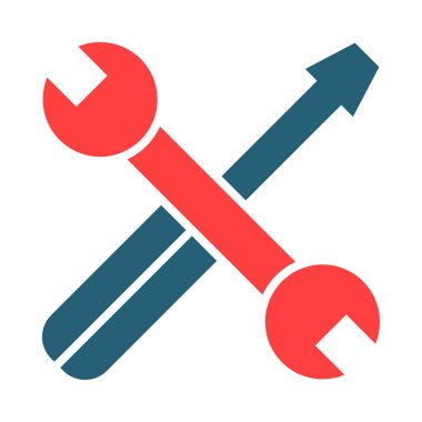 Kişisel ve Ticari Kullanım İçin Ana Vektör Kabartma İki Renk Simgesi