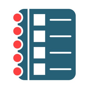 Kişisel ve ticari kullanım için Vektör Kabartması İki Renk Simgesi Yapılacak