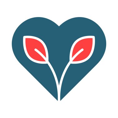 Kişisel ve Ticari Kullanım İçin Çevre dostu Vektör Sembolü İki Renk Simgesi