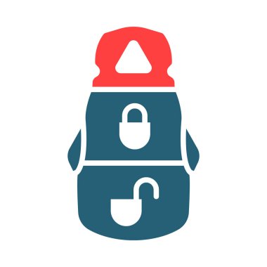 Kişisel ve ticari kullanım için Araba Anahtarı Vektörü Kabartma İki Renk Simgesi