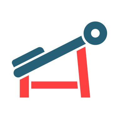 Kişisel ve Ticari Kullanım için Simülatör Vektör Sembolü İki Renk Simgesine bas