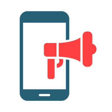 Kişisel ve Ticari Kullanım İçin İki Renk Simgesi Pazarlama Vektörü