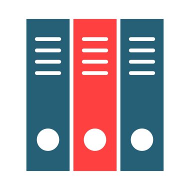 File Vector Glyph Two Color Icon For Personal And Commercial Use