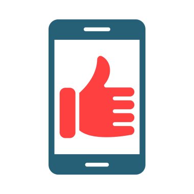 Kişisel ve ticari kullanım için vektör kabartma iki renk simgesi gibi