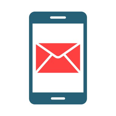 Email Vector Glyph Two Color Icon For Personal And Commercial Use