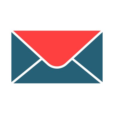 Email Vector Glyph Two Color Icon For Personal And Commercial Use
