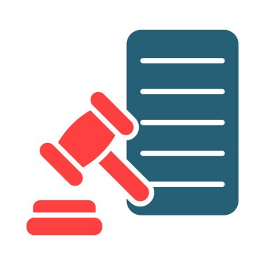 Kişisel ve ticari kullanım için Vektör Kabartma İki Renk Simgesi