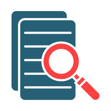 Kişisel ve Ticari Kullanım İçin Uyum Vektörü İki Renk Simgesi