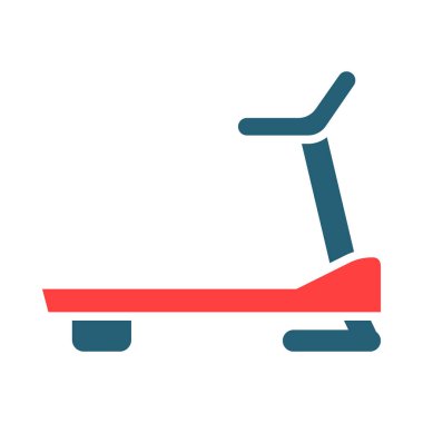 Kişisel ve ticari kullanım için Koşu Değirmeni Vektör Sembolü İki Renk Simgesi