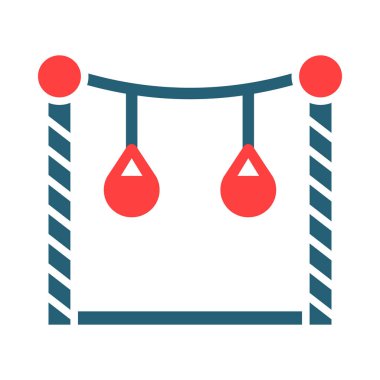 Kişisel ve ticari kullanım için Trapez Vektör Sembolü İki Renk Simgesi