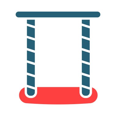 Kişisel ve ticari kullanım için iki renk simgesini salla