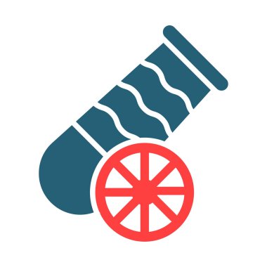 Kişisel ve ticari kullanım için Top Vektörü Sembolü İki Renk Simgesi