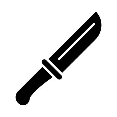 Kişisel ve Ticari Kullanım İçin Bıçak Vektörü Kabartma Simgesi