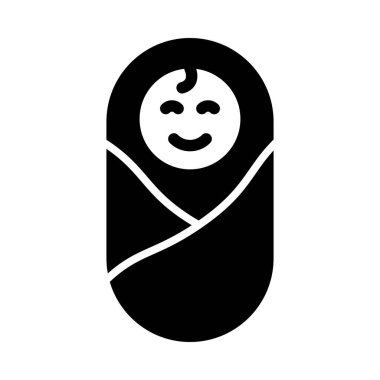 Kişisel ve ticari kullanım için Bebek Vektörü Kabartma Simgesi