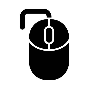 Kişisel ve Ticari Kullanım İçin Bilgisayar Fare Vektörü Kabartma Simgesi