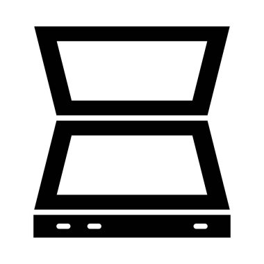 Kişisel ve ticari kullanım için tarayıcı vektörü kabartma simgesi