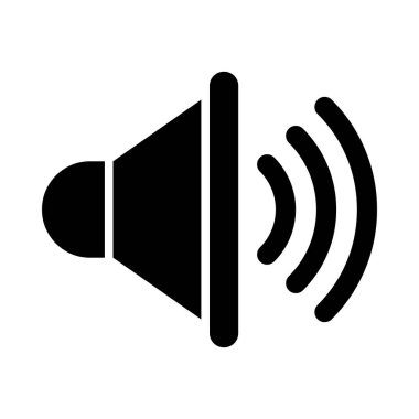 Kişisel ve Ticari Kullanım İçin Hoparlörler Vektör Kabartma Simgesi