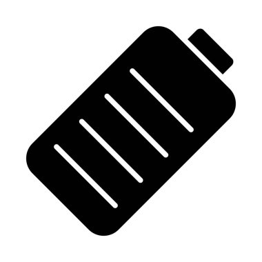 Kişisel ve ticari kullanım için pil vektörü kabartma simgesi