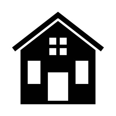 Kişisel ve Ticari Kullanım İçin Kabin Vektörü Kabartma Simgesi