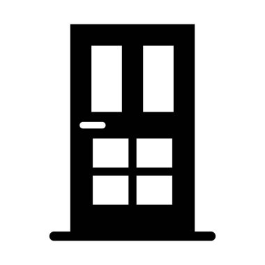 Kişisel ve ticari kullanım için Kapı Vektörü Kabartma Simgesi