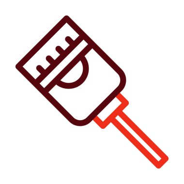 Kişisel ve ticari kullanım için ethernet Vektör Kalın Çizgisi İki Renk Simgesi