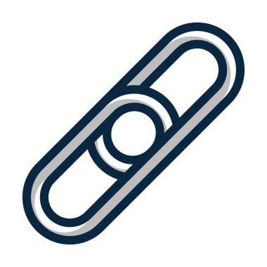 Kişisel ve ticari kullanım için Koyu Renk Simgeleri Doldurulmuş Bağlantı Vektörü Kalın Çizgisi