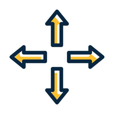 Kişisel ve Ticari Kullanım İçin Koyu Renk Simgelerini Doldurulmuş Kalın Çizgiyi Genişlet