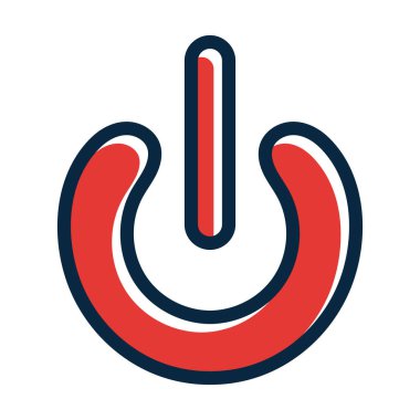 Kişisel ve ticari kullanım için koyu renk simgeleriyle dolu vektör kalınlığını aç