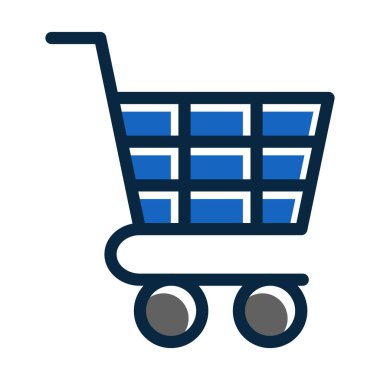 Tramvay Vektörü Kalın Çizgisi Kişisel ve Ticari Kullanım İçin Koyu Renk Simgeleri Dolduruldu