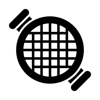 Kişisel ve Ticari Kullanım İçin BBQ Izgara Vektörü Kabartma Simgesi