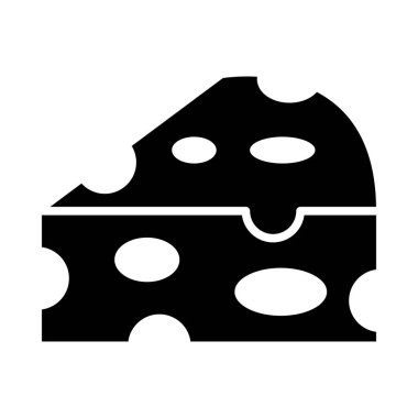 Kişisel ve ticari kullanım için Peynir Vektörü Kabartma Simgesi