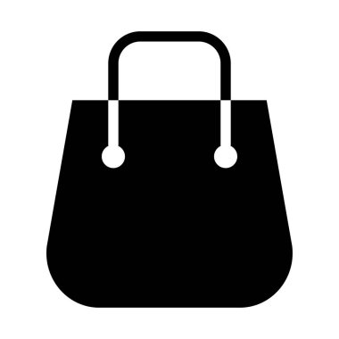 Kişisel ve ticari kullanım için Çanta Vektörü Glyph Simgesi