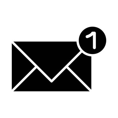 Kişisel ve Ticari Kullanım için İleti Vektörü Kabartma Simgesi