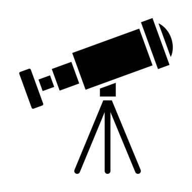 Kişisel ve ticari kullanım için Teleskopik Vektör Kabartma Simgesi