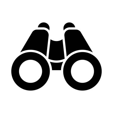 Kişisel ve Ticari Kullanım İçin Dürbün Vektör Kabartma Simgesi