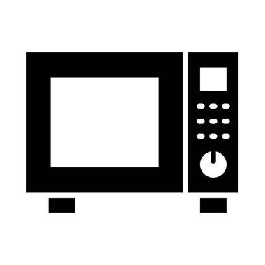 Kişisel ve Ticari Kullanım İçin Mikrodalga Vektör Kabartma Simgesi