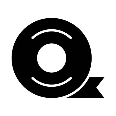 Kişisel ve ticari kullanım için bant vektörü kabartma simgesi