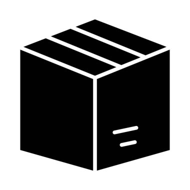 Kişisel ve Ticari Kullanım İçin Kutu Vektörü Kabartma Simgesi