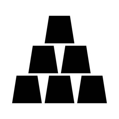 Kişisel ve Ticari Kullanım İçin Altın Vektör Kabartma Simgesi