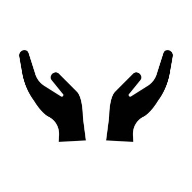 Kişisel ve Ticari Kullanım İçin El Hareketi Vektörü Kabartma Simgesi