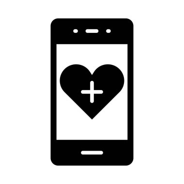 Kişisel ve Ticari Kullanım İçin Sağlık Vektörü Kabartma Simgesi